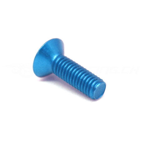 M3x10mm Flat Head Aluminium Screw 7075-T6 (10 pcs)