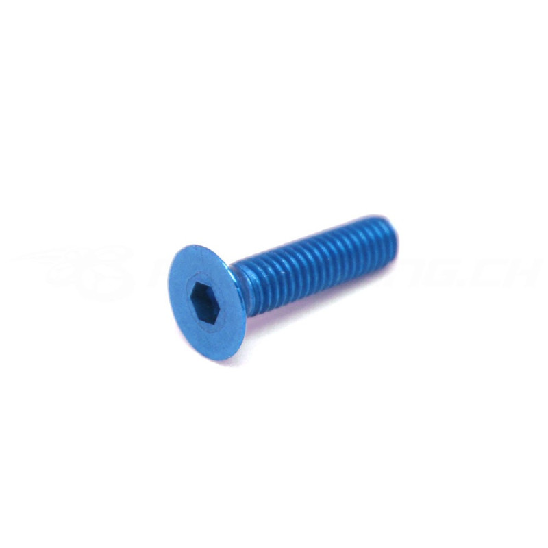 M3x12mm Senkkopf Aluminiumschraube 7075-T6 (10 Stk)
