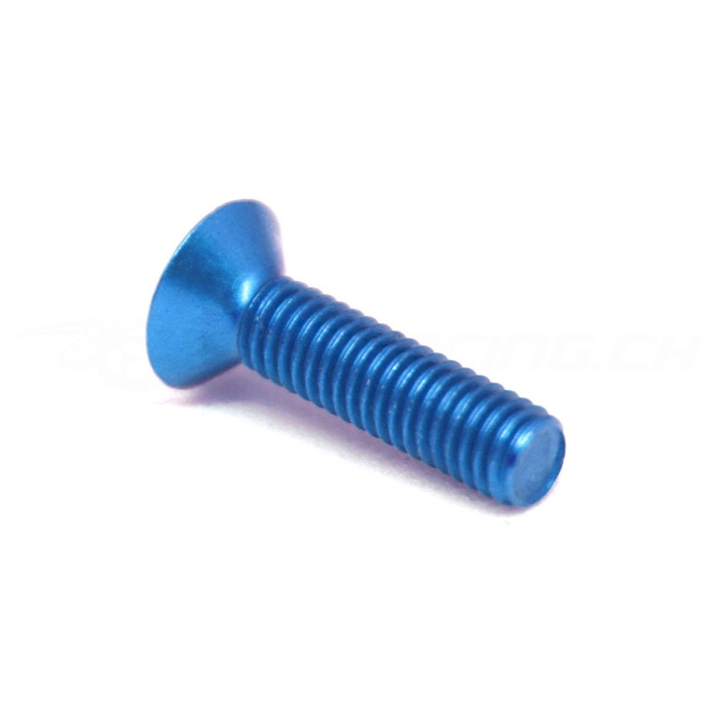 M3x12mm Flat Head Aluminium Screw 7075-T6 (10 pcs)