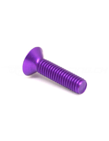 M3x12mm Flat Head Aluminium Screw 7075-T6 (10 pcs) 2