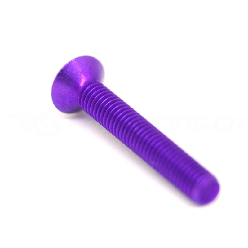 M3x20mm Senkkopf Aluminiumschraube 7075-T6 (10 Stk)
