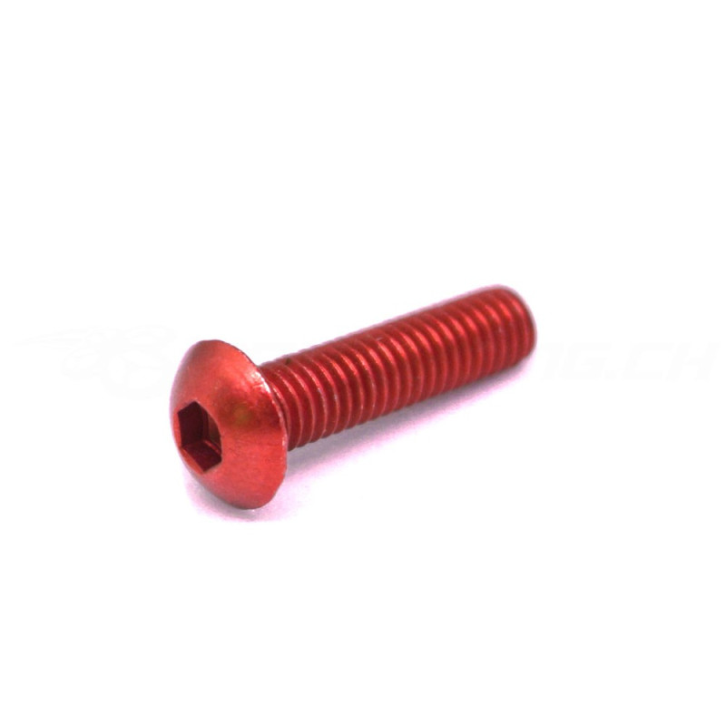 M3x12mm Linsenkopf Aluminiumschraube 7075-T6 (10 Stk)